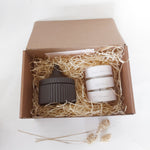 Black Tealight Candle Sets including 3 best selling The Fragrant Nest Candle Scents