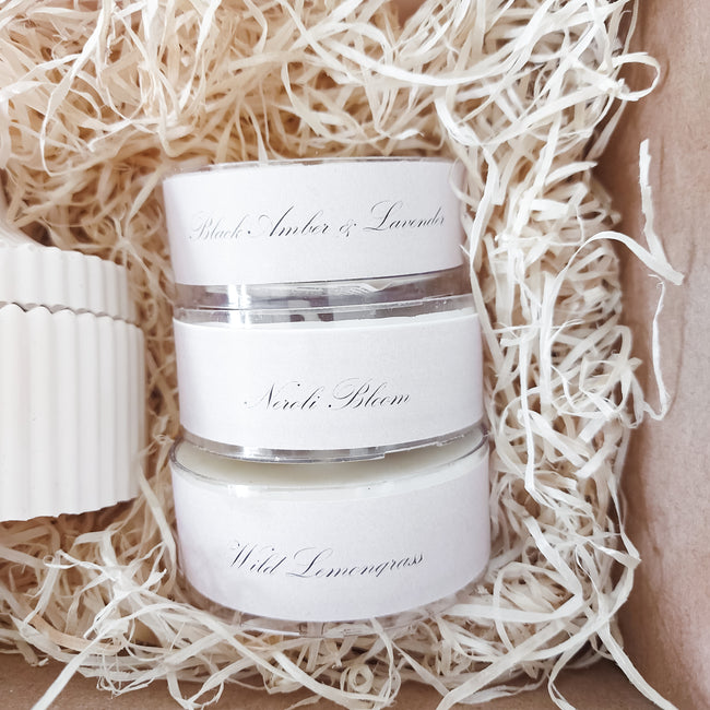 Candle Set including 3 Best Selling The Fragrant Nest Candle Scents