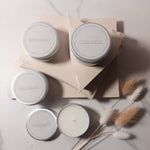 Mini candle gift set including 4 cosy candle scents