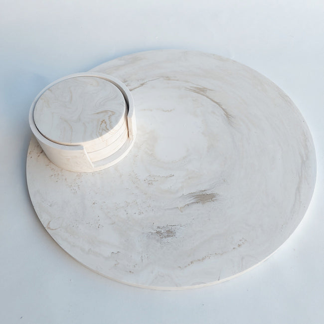 Marble Effect tray - The Fragrant Nest
